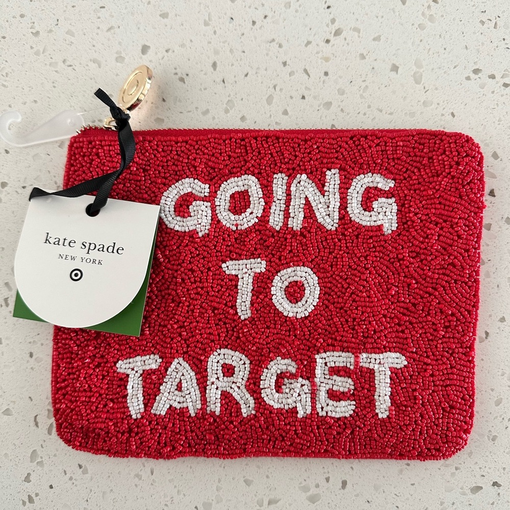 Kate Spade Target Beaded “Going To Target” Clutch